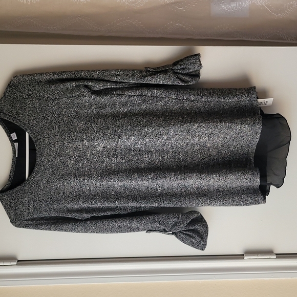 Tribal Jeans Knit Top Black and White Size Small - Picture 1 of 9